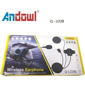 Andowl Sistem de comunicare pentru motociclete cu un singur căști cu Bluetooth Set căști cu microfon pentru comunicare la motocicletăCodul: 52088839 Andowl Sistem de comunicare pentru motociclete cu un singur căști cu Bluetooth Set căști cu microfon pentru comunicare la motocicletăCodul: 52088839