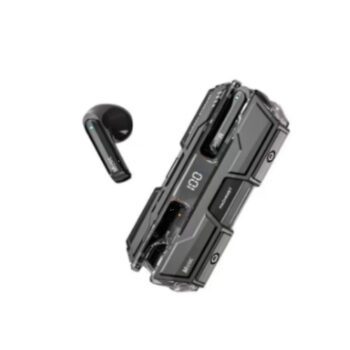 Andowl Q-E07 Căști pentru urechi Bluetooth Handsfree Căști cu Carcasă de Încărcare NegrαCodul: 52093798