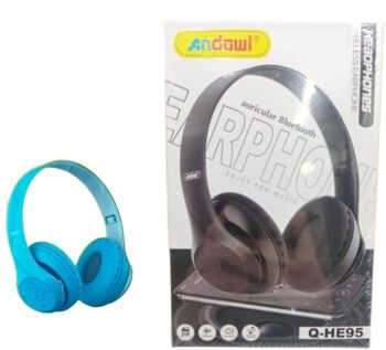 Andowl Bluetooth fără fir Pe ureche Căști Albastru deschis Q-HE95Codul: 52214149 Andowl Bluetooth fără fir Pe ureche Căști Albastru deschis Q-HE95Codul: 52214149