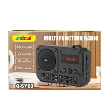 Andowl Q-SY60 Radio de masă Dark GreyCodul: 52596182 Andowl Q-SY60 Radio de masă Dark GreyCodul: 52596182