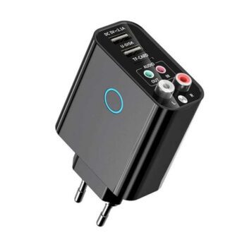 Andowl v5 Bluetooth 5 Receptor Bluetooth cu porturi de ieșire USB / RCA / Jack de 3,5 mmCodul: 53900121 Andowl v5 Bluetooth 5 Receptor Bluetooth cu porturi de ieșire USB / RCA / Jack de 3,5 mmCodul: 53900121