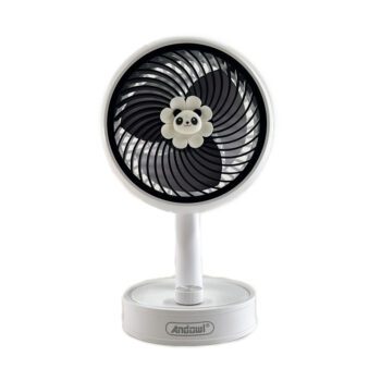 Ventilator de masă reîncărcabil Andowl alb USB Q-f2270whiteCodul: 54064385