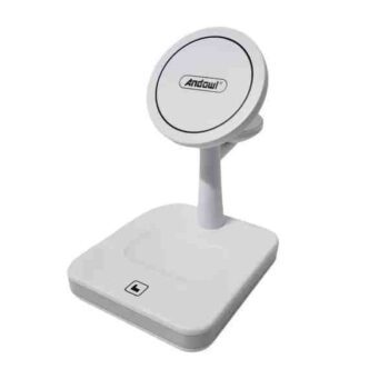 Andowl Încărcător Wireless (Qi Pad) 25W Livrarea energiei / Încărcare rapidă 3.0 Albς (991)Codul: 42817666