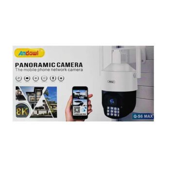 Andowl Q-S6 MAX IP Cameră de Supraveghere Wi-Fi 4K Rezistentă la Apă cu Comunicare BidirecționalăCodul: 54966271 Andowl Q-S6 MAX IP Cameră de Supraveghere Wi-Fi 4K Rezistentă la Apă cu Comunicare BidirecționalăCodul: 54966271