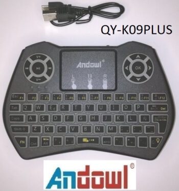 Andowl Fără fir Tastatură cu touchpad Engleză USCodul: 55271410 Andowl Fără fir Tastatură cu touchpad Engleză USCodul: 55271410